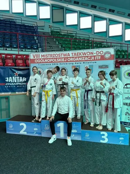 Nasza 7 osobowa ekipa na Mistrzostwach Ogólnopolskiej Organizacji Taekwon-do…