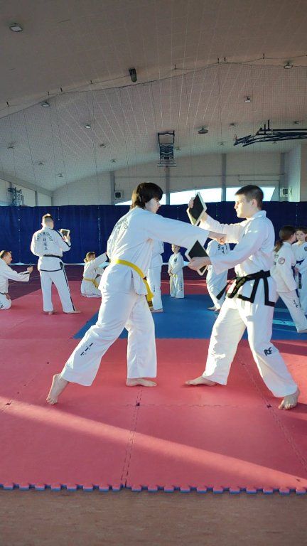 #taekwondo #ITF #punch #imact
