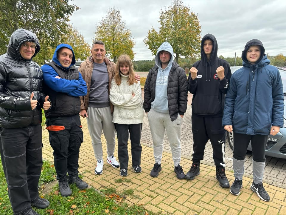 W drodze do Gothenburga na zawody... Niestety mamy coraz dal...