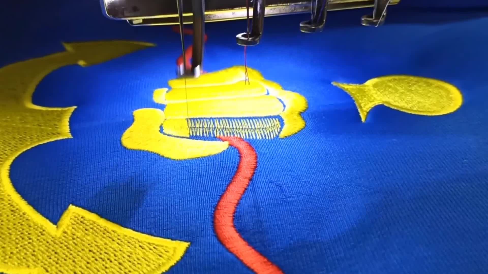 Haft naszego logo na bluzie, bardzo dziękuję Panu Marek Fere...