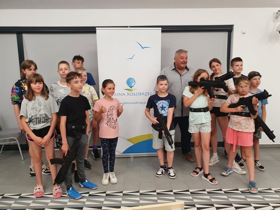 Krótkie odwiedziny Wójta Gminy Kołobrzeg podczas rozgrywek z...