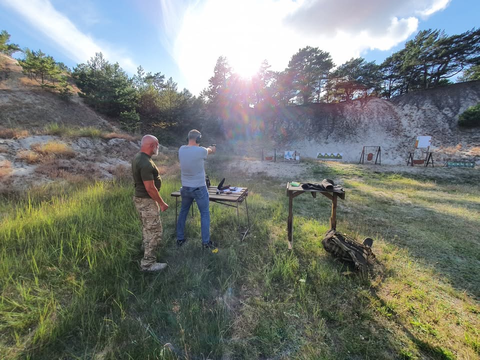 Dzisiejsze zajęcia z bronią - Top Gun Dźwirzyno 😎😎😎