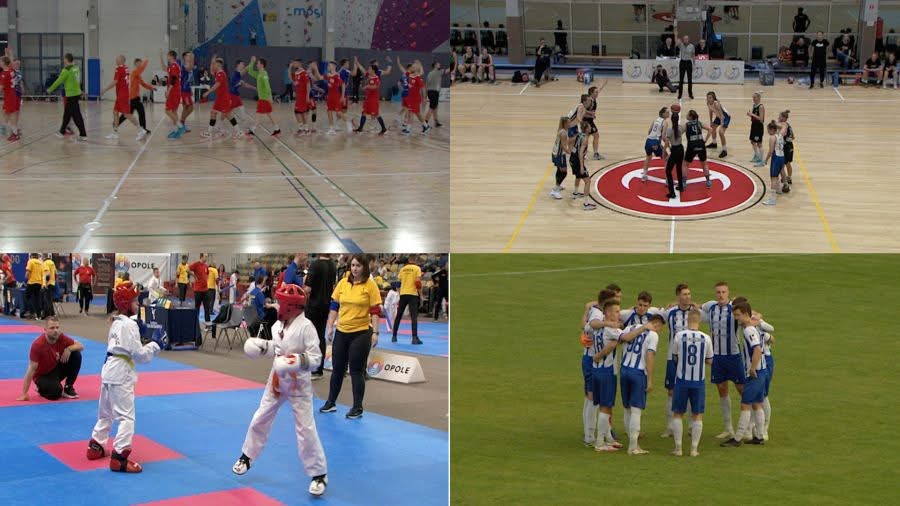 Tak w przybliżeniu wyglądają zawody. Na początku programu TV...