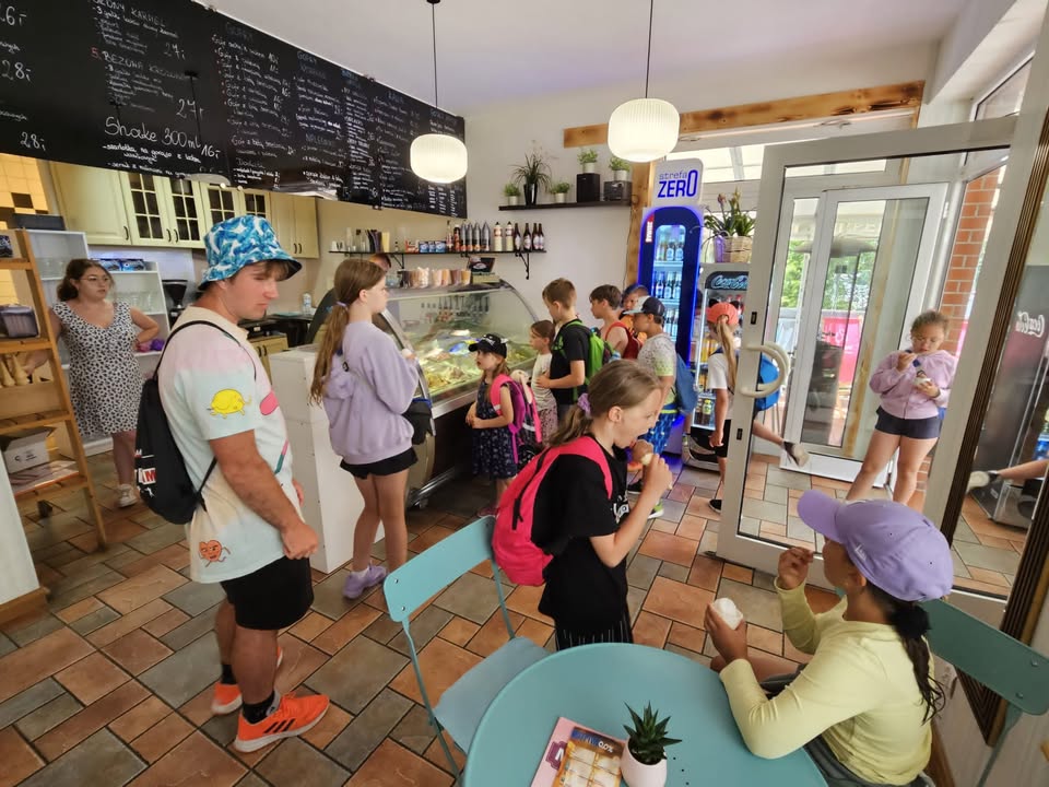 Dziękujemy Pani Margarecie Stodoła za pyszne lody. Lodziarni...