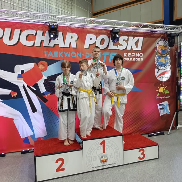 Puchar Polski Taekwon-do ITF w Kępnie – TKD Dźwirzyno z kolejnymi sukcesami! — Klub Taekwon-do Dźwirzyno