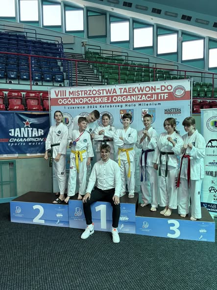 Nasza 7 osobowa ekipa na Mistrzostwach Ogólnopolskiej Organizacji Taekwon-do ITF w Kołobrzegu zdobyła 3 z — Klub Taekwon-do Dźwirzyno